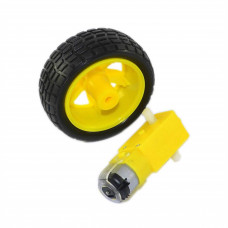 Arduino 6V 250 RPM Motor Ve Tekerlek Seti