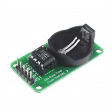 DS1302 Gerçek Zamanlı Saat Devresi Modülü - RTC Modülü DS1302 Gerçek Zamanlı Saat Devresi Modülü - RTC Modülü